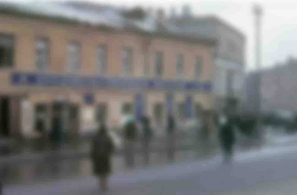 A grocery store at an unknown location.